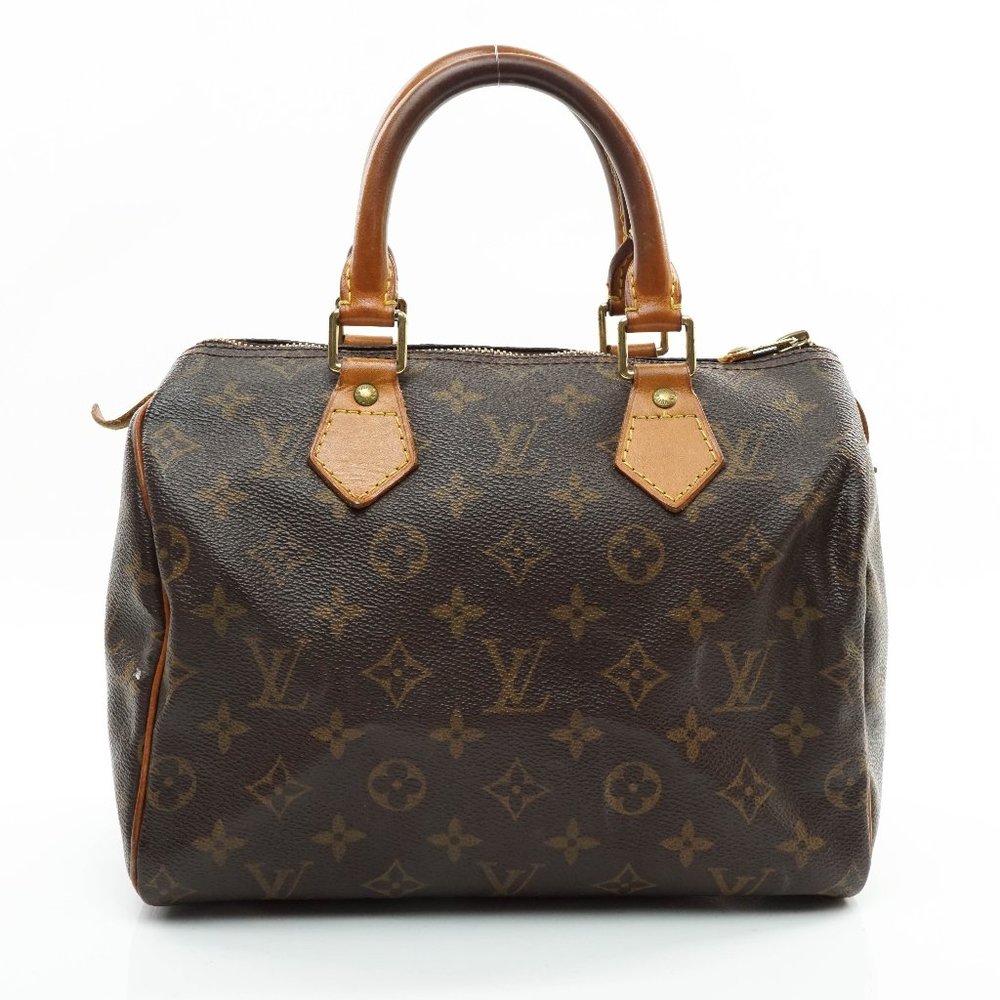 Auth Louis Vuitton Speedy 25 Hand Bag #7983L25